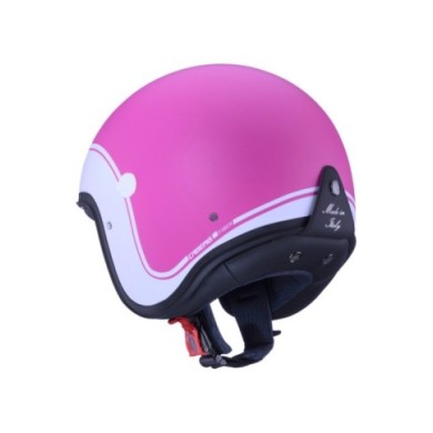 Caberg Jethelm Freeride X Imola matt fuchsia-weiss
