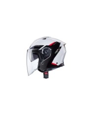 Caberg Flyon II Boss casco jet bianco-rosso-blu
