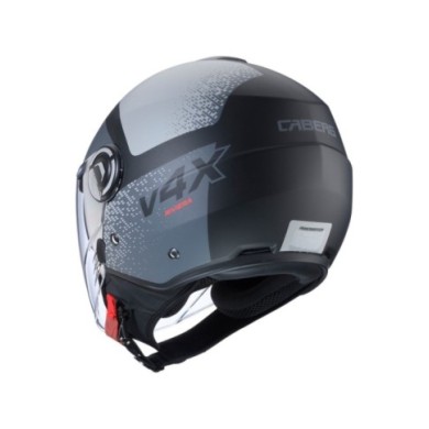 Caberg Jethelm Riviera V4X Alpha matt schwarz-anthrazit-grau