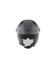 KYT Casque jet D-City gris-noir