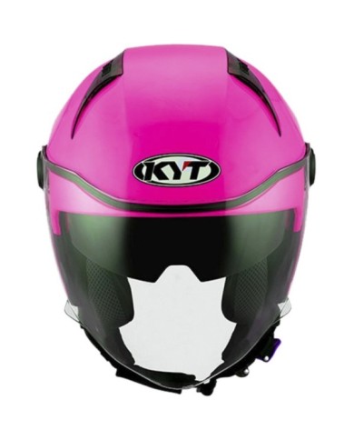 KYT Jethelm D-City fluo-pink
