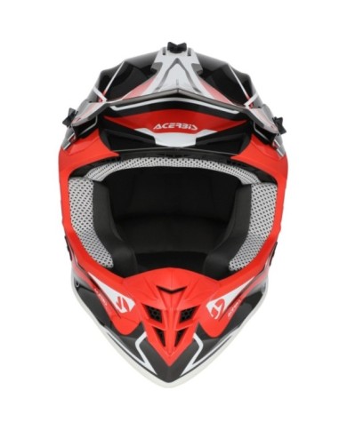 Acerbis Casco all-terrain Linear 22-06 grigio-rosso