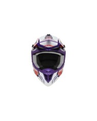 Acerbis Casco all-terrain Linear 22-06 bianco-viola-blu