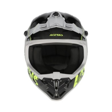 Acerbis Casque de motocross PROFILE Junior noir-jaune