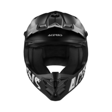 Acerbis Motocorsshelm PROFILE Junior schwarz matt