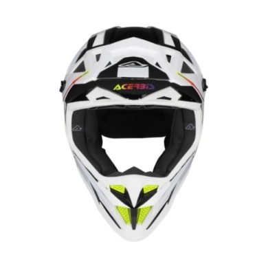 Acerbis Casque motocross T711 blanc-noir