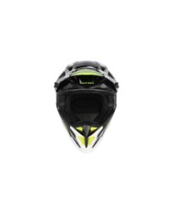 Acerbis Casco fuoristrada T711 nero-bianco
