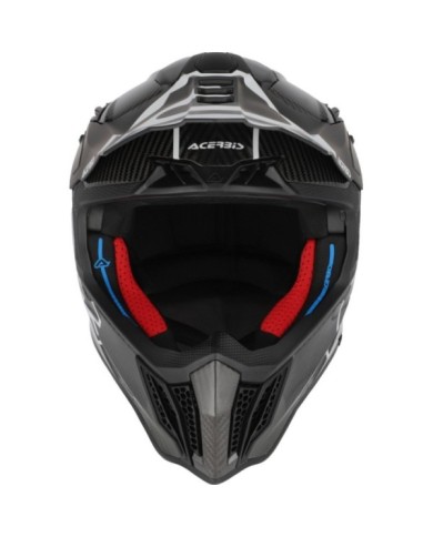 Acerbis Casco da motocross AIRSTRIKE-C nero-bianco