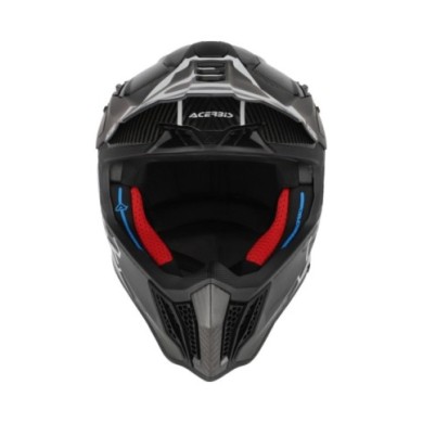 Acerbis Casco da motocross AIRSTRIKE-C nero-bianco