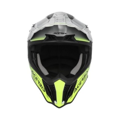 Acerbis Casco da motocross AIRSTRIKE-X grigio-giallo