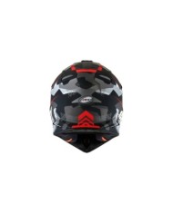 Suomy Casque offroad X-Wing Camouflager noir mat-rouge