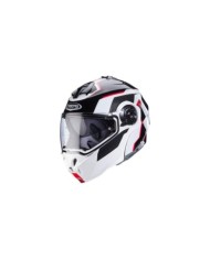 Caberg Duke Evo Move casco modulare nero-bianco-rosso