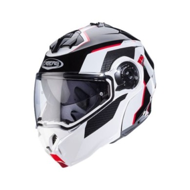 Caberg Klapphelm Duke Evo Move schwarz-weiss-rot
