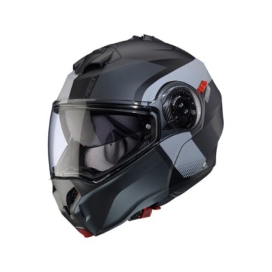 Caberg Klapphelm Duke Evo Indy matt schwarz-grau