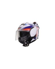 Caberg Klapphelm Trip Lunar weiss-blau-rot