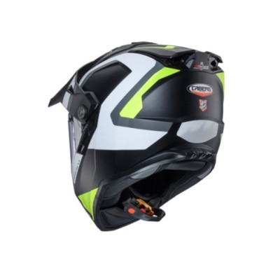 Caberg Casque enduro Tanami Scram noir-gris-jaune fluo mat
