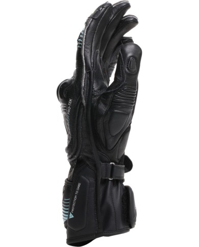 Dainese Gant Fiero Metal noir-bleu-jaune fluo