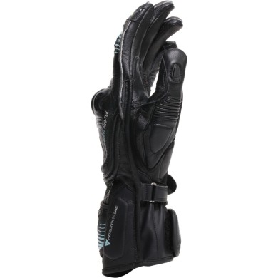 Dainese Handschuh Fiero Metal schwarz-blau-fluo gelb