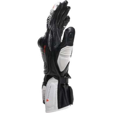 Dainese Gant Fiero Metal noir-blanc-rouge fluo
