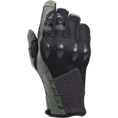 Dainese Gants Karakum Ergo-Tek noir-vert olive