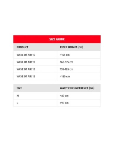 Dainese WAVE 13 D1 AIR paraschiena nero