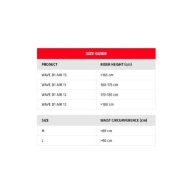 Dainese WAVE 13 D1 AIR paraschiena nero