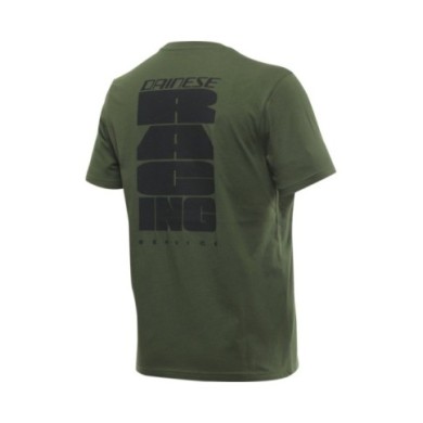 Dainese T-Shirt Dainese Racing Service vert
