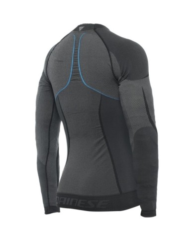 Dainese T-shirt fonctionnel LS Dry noir-bleu XS
