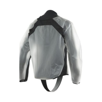 Dainese RAIN BODY RACING 2 Giacca antipioggia nero-trasparente