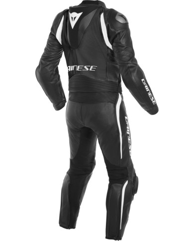 Dainese D-AIR Lederkombi 2-tlg. AVRO schwarz-schwarz-weiss