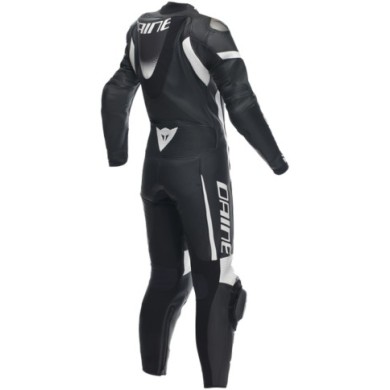 Dainese Damen Lederkombi perf. 1-tlg. Grobnik schwarz-weiss
