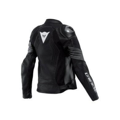Dainese Damen Lederjacke Racing 4 schwarz