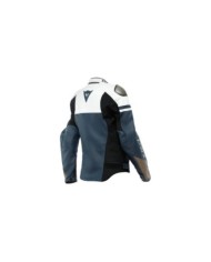 Dainese Giacca in pelle Rapida donna nero-bianco-bronzo