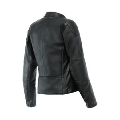 Dainese Femmes Veste en cuir Electra noir