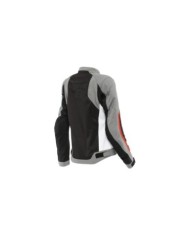 Dainese Damen Jacke D-Dry Hydraflux 2 Air schwarz-grau-rot