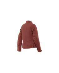 Dainese Dames D-Dry Rocclair E giacca rosso ruggine