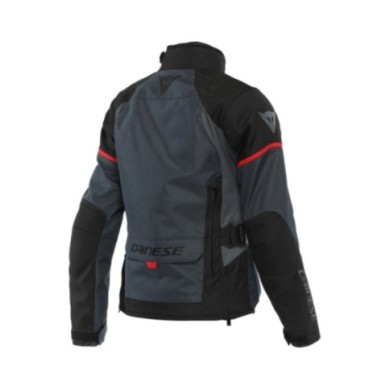 Dainese Giacca D-Dry Tempest Donna ebano-nero-rosso