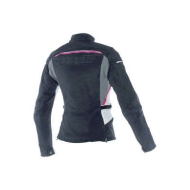 Dainese Damen TEX Jacke ARYA schwarz-grau-rosa