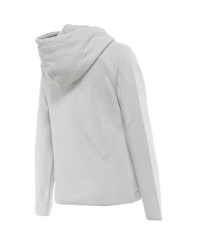 Dainese Damen Hoodie FADE grigio chiaro-dunkelgrau-rot