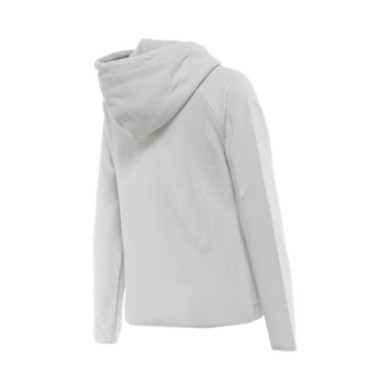 Dainese Damen Hoodie FADE grigio chiaro-dunkelgrau-rot