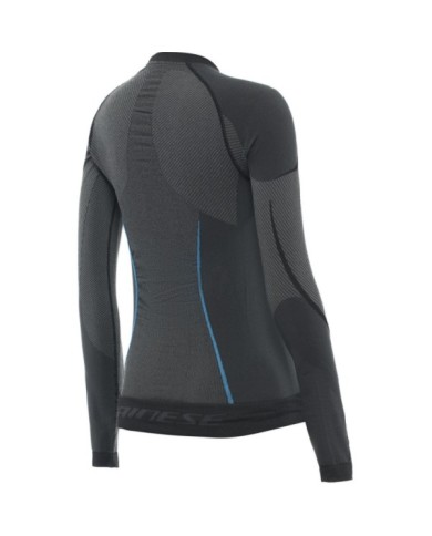 Dainese T-shirt fonctionnel LS Dry pour femmes noir-bleu XS