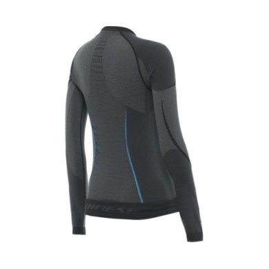 Dainese LS Dry T-shirt funzionale da donna nero-blu XS