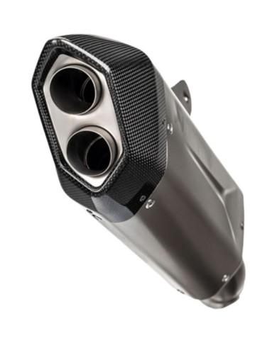 AKRAPOVIC Sistema di scarico Slip-On Line (titanio)