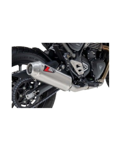 ZARD Embout arrière en acier inoxydable homologué E5