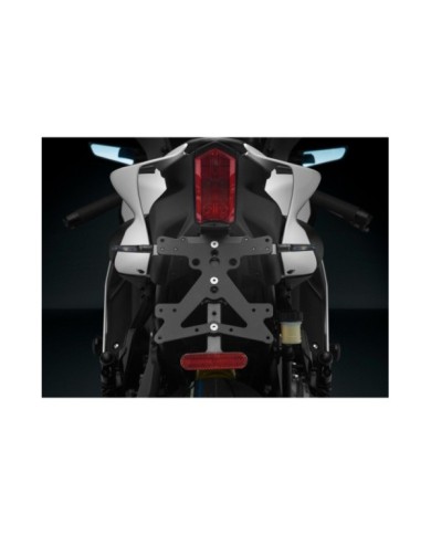 Rizoma Kennzeichenhalter schwarz