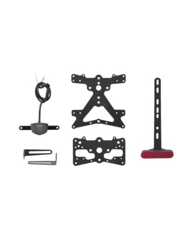 Rizoma Support de plaque d´immatriculation, noir