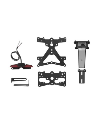 Rizoma Support de plaque d´immatriculation, noir