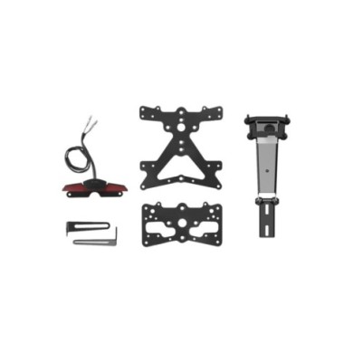 Rizoma Support de plaque d´immatriculation, noir