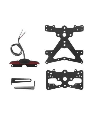 Rizoma Support de plaque d´immatriculation, noir