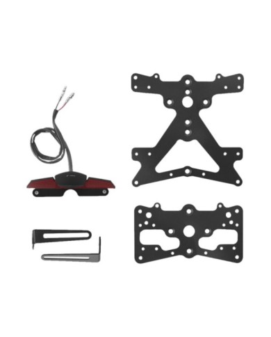 Rizoma Support de plaque d´immatriculation, noir
